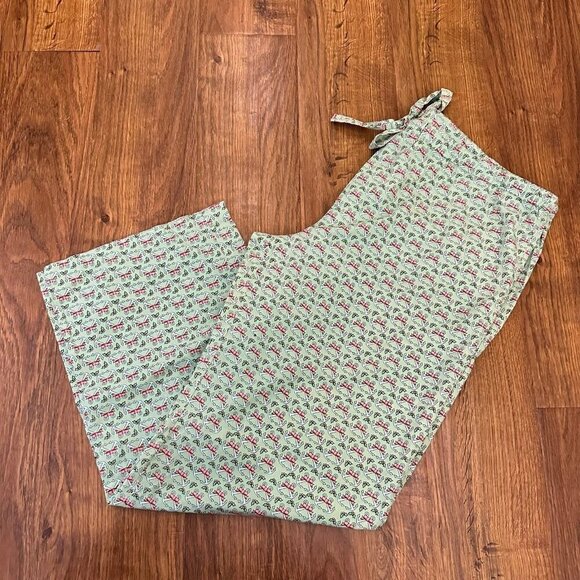 Vineyard Vines Christmas anchor print pajama pants - Picture 1 of 5